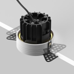 MAYTONI Spot reflektor sufitowy 1punktowy Wbudowany Round 12W LED 920lm 3000K 90 CRI DL058-12W3K-TRS-BS