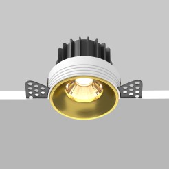 MAYTONI Spot reflektor sufitowy 1punktowy Wbudowany Round 12W LED 920lm 3000K 90 CRI DL058-12W3K-TRS-BS