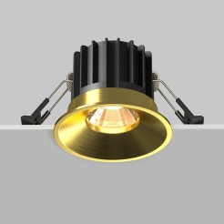 MAYTONI Spot reflektor sufitowy 1punktowy Wbudowany Round 12W LED 930lm 3000K 90 CRI DL058-12W3K-BS