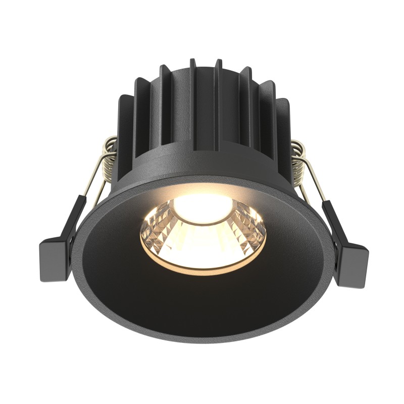 MAYTONI Spot reflektor sufitowy 1punktowy Wbudowany Round 12W LED 910lm 3000K 90 CRI DL058-12W3K-B