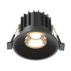 MAYTONI Spot reflektor sufitowy 1punktowy Wbudowany Round 12W LED 910lm 3000K 90 CRI DL058-12W3K-B