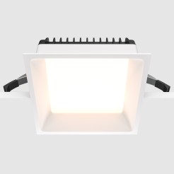 MAYTONI Spot reflektor sufitowy 1punktowy Wbudowany Okno 18W LED 1400lm 3000K 80 CRI DL056-18W3K-W