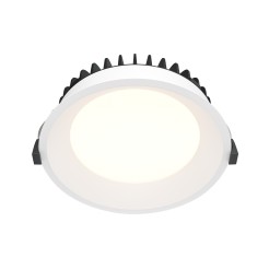 MAYTONI Spot reflektor sufitowy 1punktowy Wbudowany Okno 18W LED 1400lm 3000K 80 CRI DL055-18W3K-W