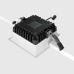 MAYTONI Spot reflektor sufitowy 1punktowy Wbudowany Okno 12W LED 900lm 4000K 80 CRI DL054-12W4K-W