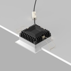 MAYTONI Spot reflektor sufitowy 1-punktowy Wbudowany Okno 12W LED 820lm 3000-6000K 90 CRI DL056-12W3-4-6K-W