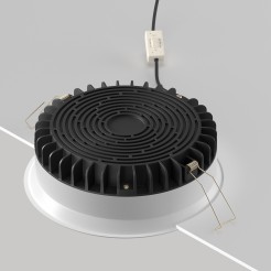 MAYTONI Spot reflektor sufitowy 1-punktowy Wbudowany Okno 24W LED 1840lm 3000-6000K 90 CRI DL055-24W3-4-6K-W