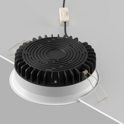 MAYTONI Spot reflektor sufitowy 1-punktowy Wbudowany Okno 18W LED 1370lm 3000-6000K 90 CRI DL055-18W3-4-6K-W