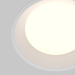 MAYTONI Spot reflektor sufitowy 1-punktowy Wbudowany Okno 18W LED 1370lm 3000-6000K 90 CRI DL055-18W3-4-6K-W