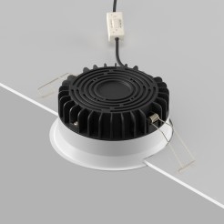 MAYTONI Spot reflektor sufitowy 1-punktowy Wbudowany Okno 12W LED 900lm 3000-6000K 90 CRI DL055-12W3-4-6K-W