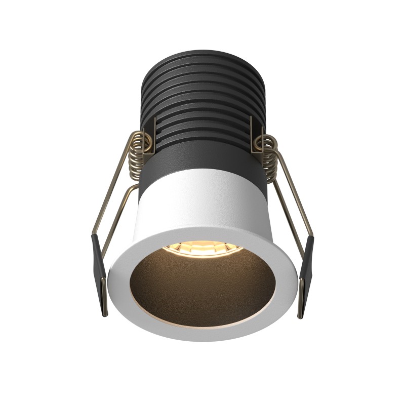 MAYTONI Spot reflektor sufitowy 1punktowy Wbudowany Minor 9W LED 700lm 3000K 90 CRI DL089-9W3K-BW