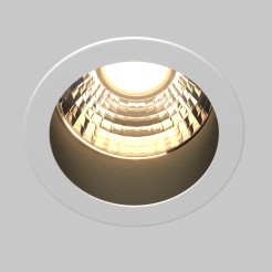 MAYTONI Spot reflektor sufitowy 1punktowy Wbudowany Minor 9W LED 700lm 3000K 90 CRI DL089-9W3K-BW