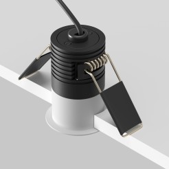 MAYTONI Spot reflektor sufitowy 1punktowy Wbudowany Minor 5W LED 230lm 3000K 90 CRI DL089-5W3K-BW