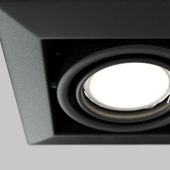 MAYTONI Spot reflektor sufitowy 1punktowy wbudowany Obrotowy Metal Modern 10W GU10 DL008-2-01-B