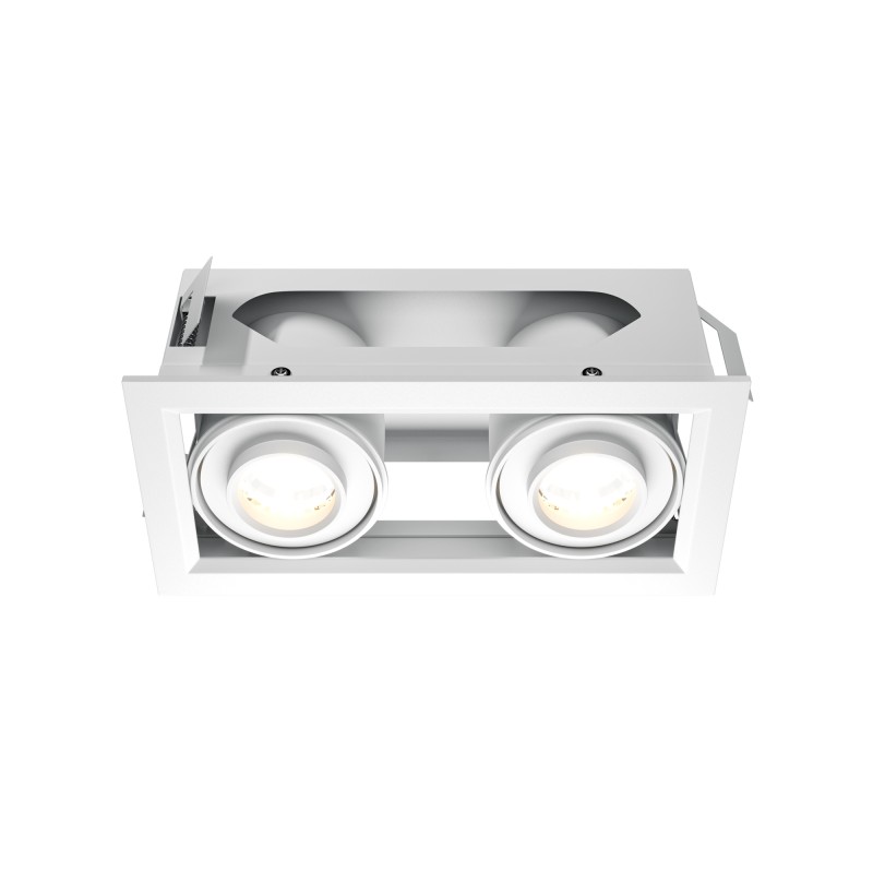 MAYTONI Spot reflektor sufitowy 1punktowy wbudowany Metal Modern 20W LED 1450lm 3000K 90 CRI DL093-02-10W3K-W