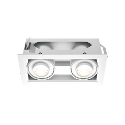 MAYTONI Spot reflektor sufitowy 1punktowy wbudowany Metal Modern 20W LED 1450lm 3000K 90 CRI DL093-02-10W3K-W
