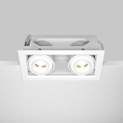 MAYTONI Spot reflektor sufitowy 1punktowy wbudowany Metal Modern 20W LED 1450lm 3000K 90 CRI DL093-02-10W3K-W
