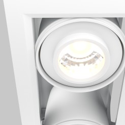 MAYTONI Spot reflektor sufitowy 1punktowy wbudowany Metal Modern 20W LED 1450lm 3000K 90 CRI DL093-02-10W3K-W