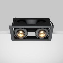MAYTONI Spot reflektor sufitowy 1punktowy wbudowany Metal Modern 20W LED 1300lm 3000K 90 CRI DL093-02-10W3K-B