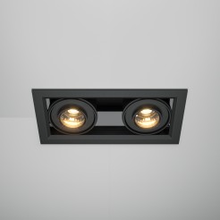 MAYTONI Spot reflektor sufitowy 1punktowy wbudowany Metal Modern 20W LED 1300lm 3000K 90 CRI DL093-02-10W3K-B