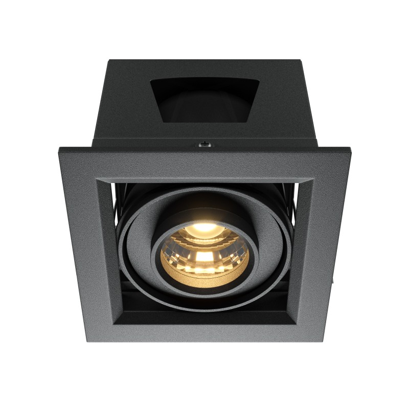 MAYTONI Spot reflektor sufitowy 1punktowy wbudowany Metal Modern 10W LED 650lm 3000K 90 CRI DL093-01-10W3K-B