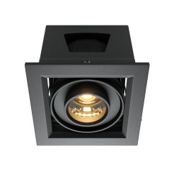 MAYTONI Spot reflektor sufitowy 1punktowy wbudowany Metal Modern 10W LED 650lm 3000K 90 CRI DL093-01-10W3K-B