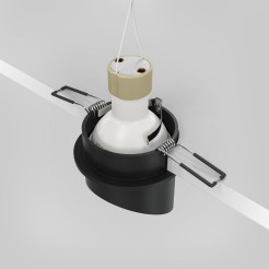 MAYTONI Spot reflektor sufitowy 1punktowy wbudowany Lipari 10W GU10 DL044-01-GU10-B