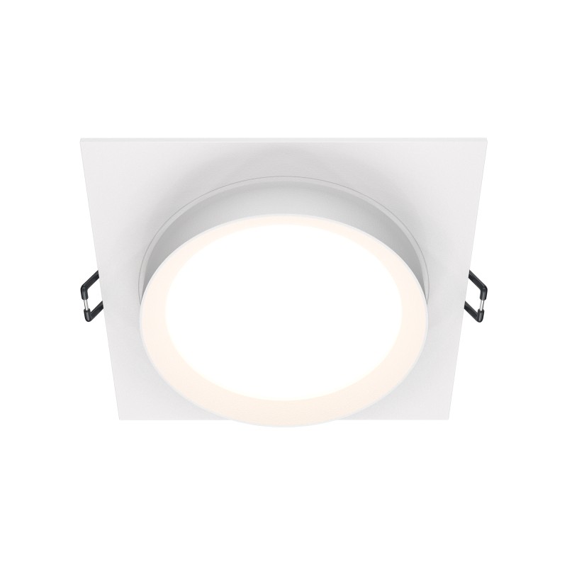 MAYTONI Spot reflektor sufitowy 1punktowy Wbudowany Hoop 12W GX53 DL086-GX53-SQ-W