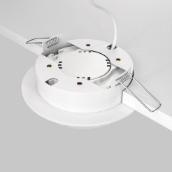MAYTONI Spot reflektor sufitowy 1punktowy Wbudowany Hoop 12W GX53 DL086-GX53-RD-W