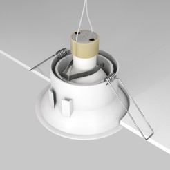 MAYTONI Spot reflektor sufitowy 1punktowy Wbudowany Obrotowy Dot 10W GU10 DL028-2-01W