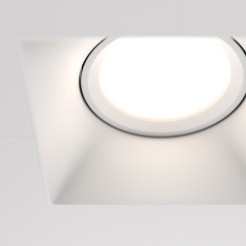 MAYTONI Spot reflektor sufitowy 1punktowy Wbudowany Obrotowy Dot 10W GU10 DL042-01-SQ-W
