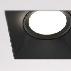 MAYTONI Spot reflektor sufitowy 1punktowy Wbudowany Obrotowy Dot 10W GU10 DL042-01-SQ-B