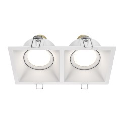 MAYTONI Spot reflektor sufitowy 2punktowy Wbudowany Obrotowy Dot 10W GU10 DL029-2-02W