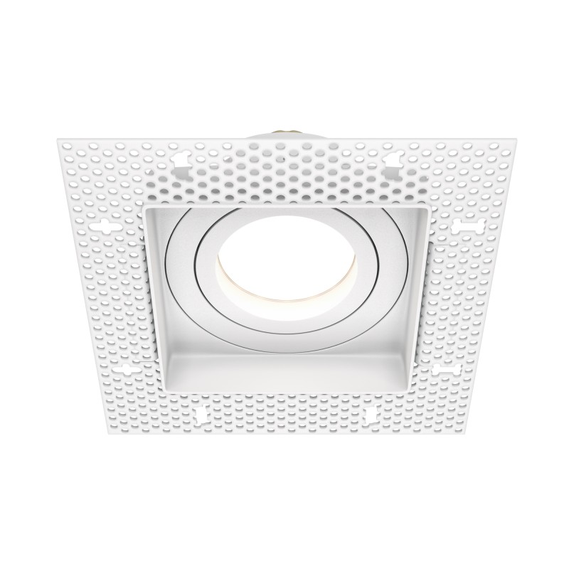 MAYTONI Spot reflektor sufitowy 1punktowy Wbudowany Obrotowy Atom 10W GU10 DL003-01-W