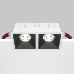 MAYTONI Spot reflektor sufitowy 1punktowy Wbudowany Alfa LED 30W LED 2350lm 4000K 90 CRI DL043-02-15W4K-SQ-WB