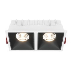 MAYTONI Spot reflektor sufitowy 1punktowy Wbudowany Alfa LED 30W LED 2100lm 3000K 90 CRI DL043-02-15W3K-SQ-WB