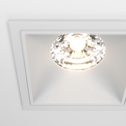 MAYTONI Spot reflektor sufitowy 1punktowy Wbudowany Alfa LED 30W LED 2250lm 3000K 90 CRI DL043-02-15W3K-SQ-W