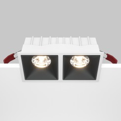 MAYTONI Spot reflektor sufitowy 1punktowy Wbudowany Alfa LED 30W LED 2100lm 3000K 90 CRI Dimmable DL043-02-15W3K-D-SQ-WB