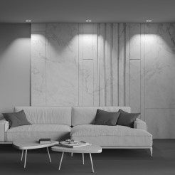 MAYTONI Spot reflektor sufitowy 1punktowy Wbudowany Alfa LED 20W LED 1000lm 4000K 90 CRI DL043-02-10W4K-SQ-WB