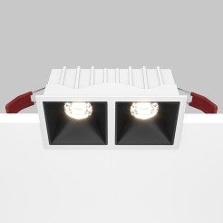 MAYTONI Spot reflektor sufitowy 1punktowy Wbudowany Alfa LED 20W LED 1000lm 4000K 90 CRI DL043-02-10W4K-SQ-WB