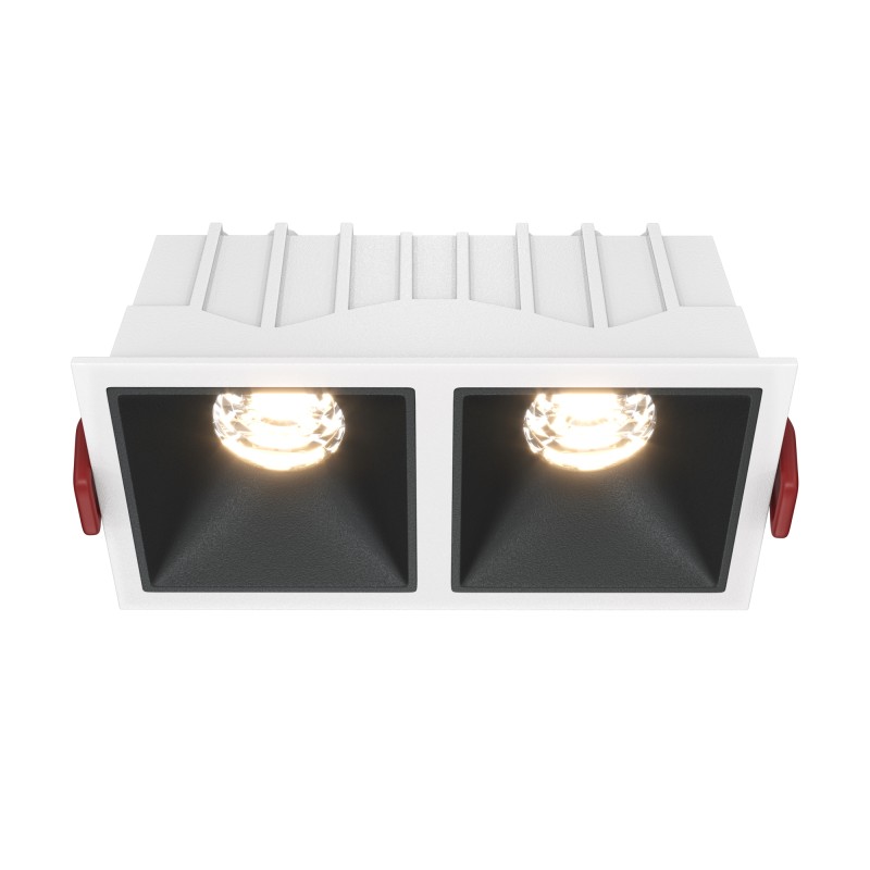 MAYTONI Spot reflektor sufitowy 1punktowy Wbudowany Alfa LED 20W LED 900lm 3000K 90 CRI DL043-02-10W3K-SQ-WB