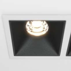 MAYTONI Spot reflektor sufitowy 1punktowy Wbudowany Alfa LED 20W LED 900lm 3000K 90 CRI DL043-02-10W3K-SQ-WB