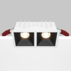 MAYTONI Spot reflektor sufitowy 1punktowy Wbudowany Alfa LED 20W LED 900lm 3000K 90 CRI Dimmable DL043-02-10W3K-D-SQ-WB