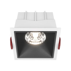 MAYTONI Spot reflektor sufitowy 1punktowy Wbudowany Alfa LED 15W LED 1150lm 4000K 90 CRI Dimmable DL043-01-15W4K-D-SQ-WB