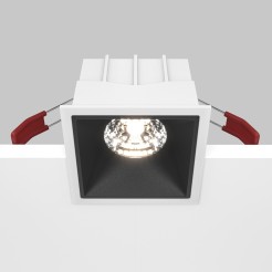 MAYTONI Spot reflektor sufitowy 1punktowy Wbudowany Alfa LED 15W LED 1150lm 4000K 90 CRI Dimmable DL043-01-15W4K-D-SQ-WB