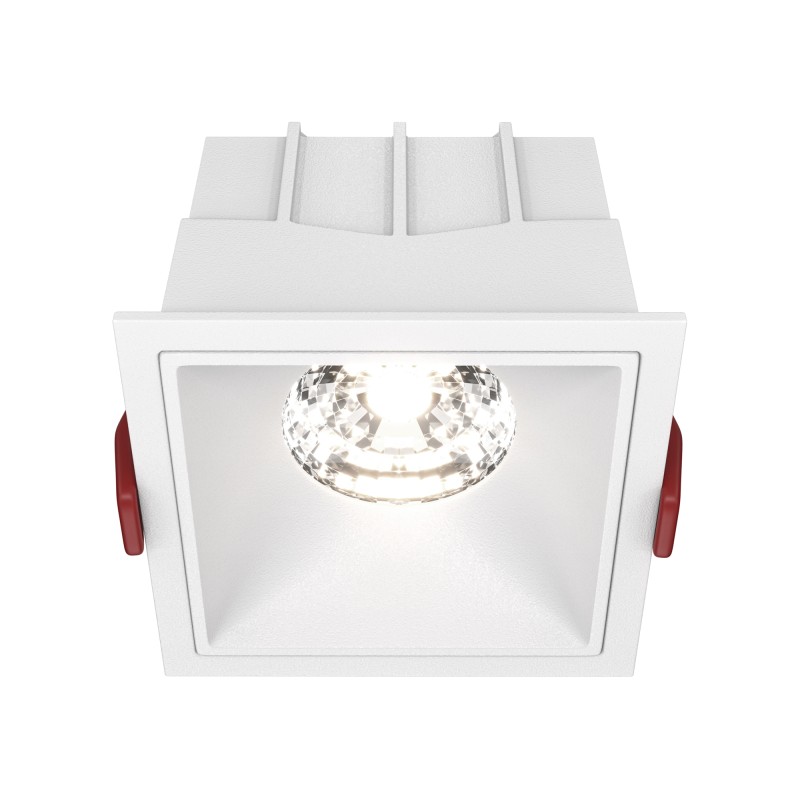MAYTONI Spot reflektor sufitowy 1punktowy Wbudowany Alfa LED 15W LED 1250lm 4000K 90 CRI Dimmable DL043-01-15W4K-D-SQ-W