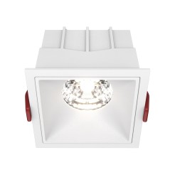 MAYTONI Spot reflektor sufitowy 1punktowy Wbudowany Alfa LED 15W LED 1250lm 4000K 90 CRI Dimmable DL043-01-15W4K-D-SQ-W