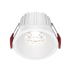 MAYTONI Spot reflektor sufitowy 1punktowy Wbudowany Alfa LED 15W LED 1250lm 4000K 90 CRI Dimmable DL043-01-15W4K-D-RD-W