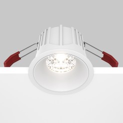 MAYTONI Spot reflektor sufitowy 1punktowy Wbudowany Alfa LED 15W LED 1250lm 4000K 90 CRI Dimmable DL043-01-15W4K-D-RD-W