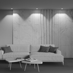 MAYTONI Spot reflektor sufitowy 1punktowy Wbudowany Alfa LED 15W LED 1050lm 3000K 90 CRI DL043-01-15W3K-SQ-WB