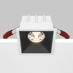 MAYTONI Spot reflektor sufitowy 1punktowy Wbudowany Alfa LED 15W LED 1050lm 3000K 90 CRI DL043-01-15W3K-SQ-WB